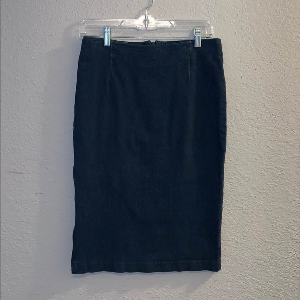 NWT Denim Pencil Skirt. Stetson.